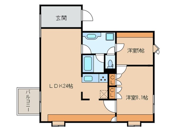 TASHIRO71の物件間取画像